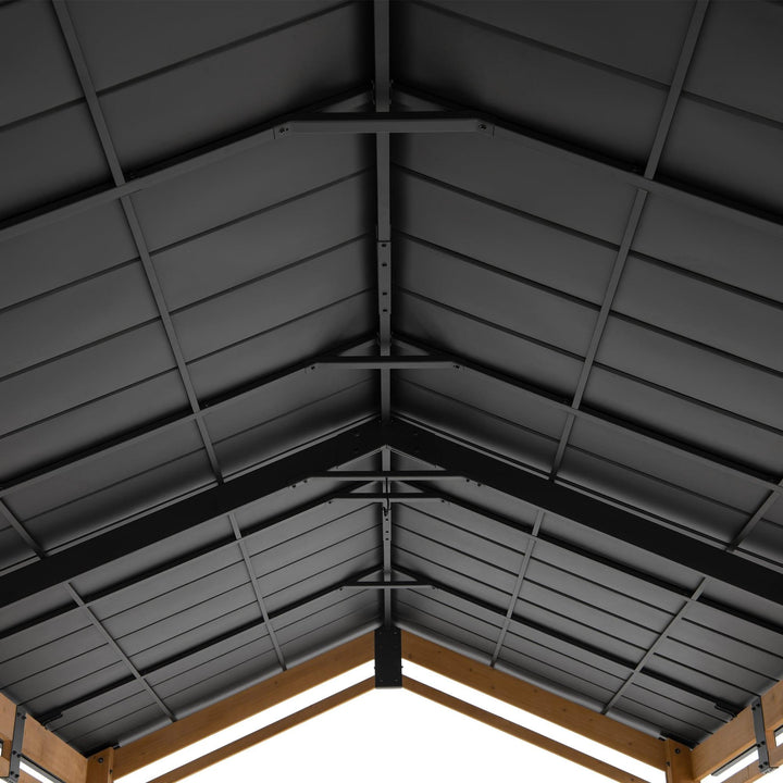 A110000941 Zedernholz Carport DIRAN - 336cm x 603cm 
