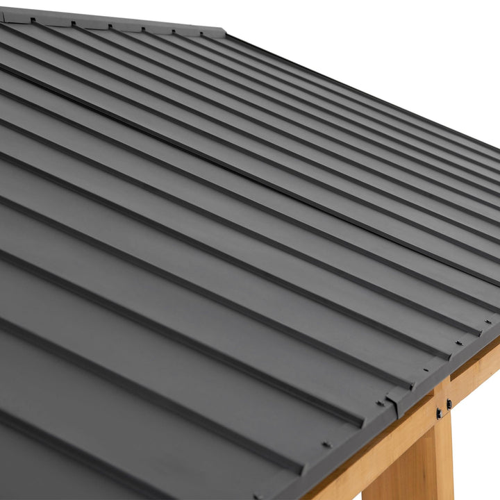 A110000941 Zedernholz Carport DIRAN -336cm x 603cm 
