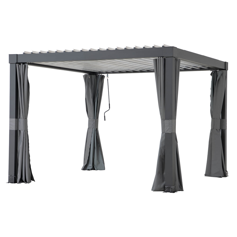 A111307030 Vorhang für Matterhorn Multi Pergola 306cm x 306cm 