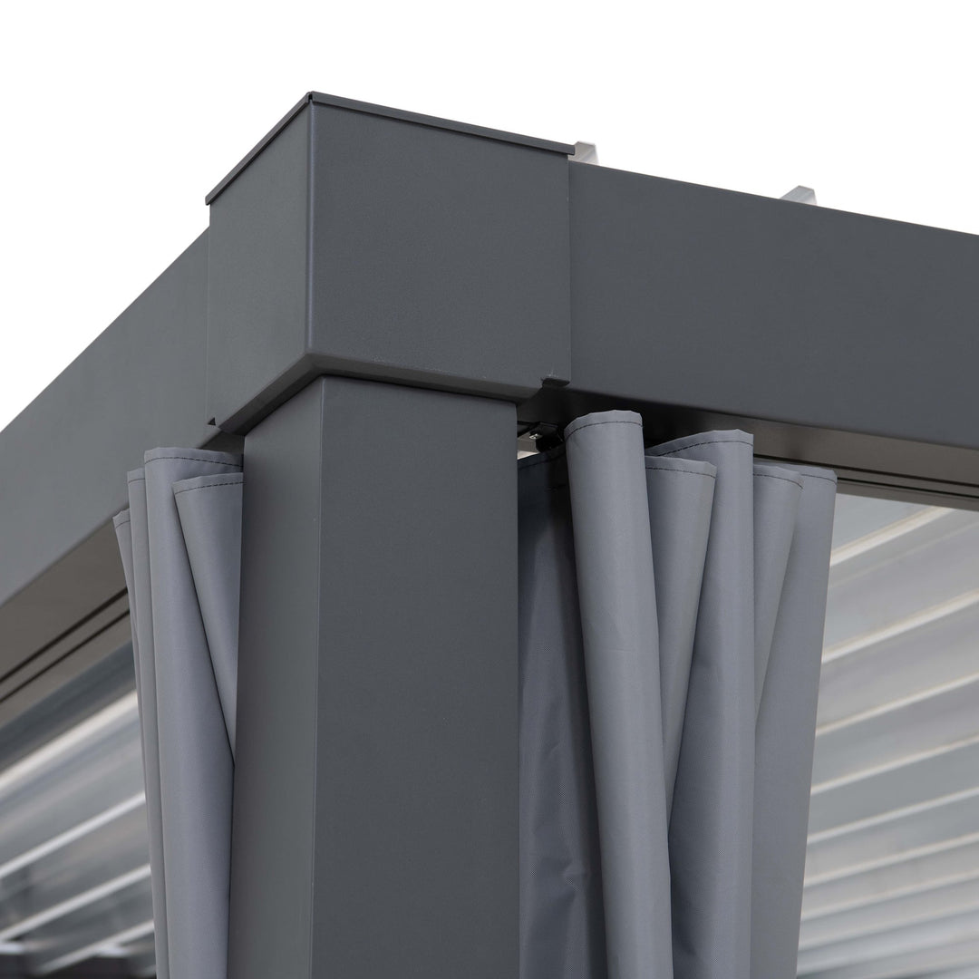 A111307030 Vorhang für Matterhorn Multi Pergola 306cm x 306cm 