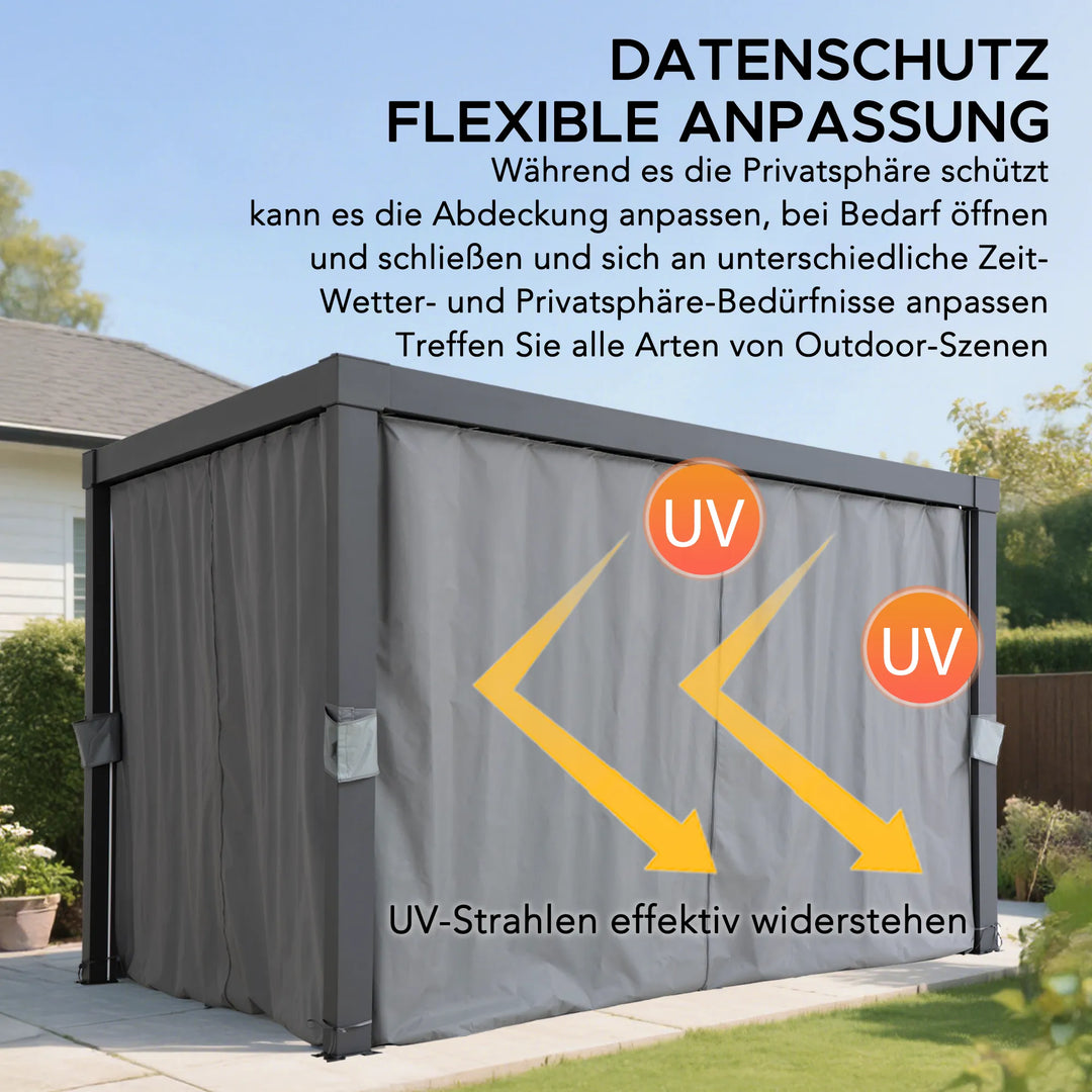 Curtain for 306cmx306cm Matterhorn Multi Pergola