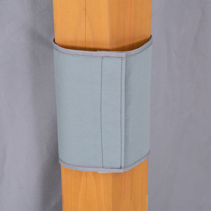 A111309101 Vorhang für Zedernholz Gazebo 395cm x 395cm 