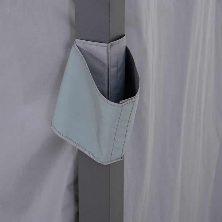 A111309300 Vorhang für Zedernholz Gazebo 300cm x 300cm 