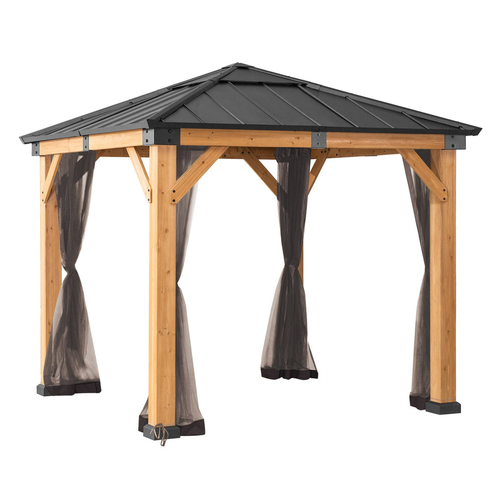 A1115094602 Netz für Zedernholz Gazebo 273cm x 273cm