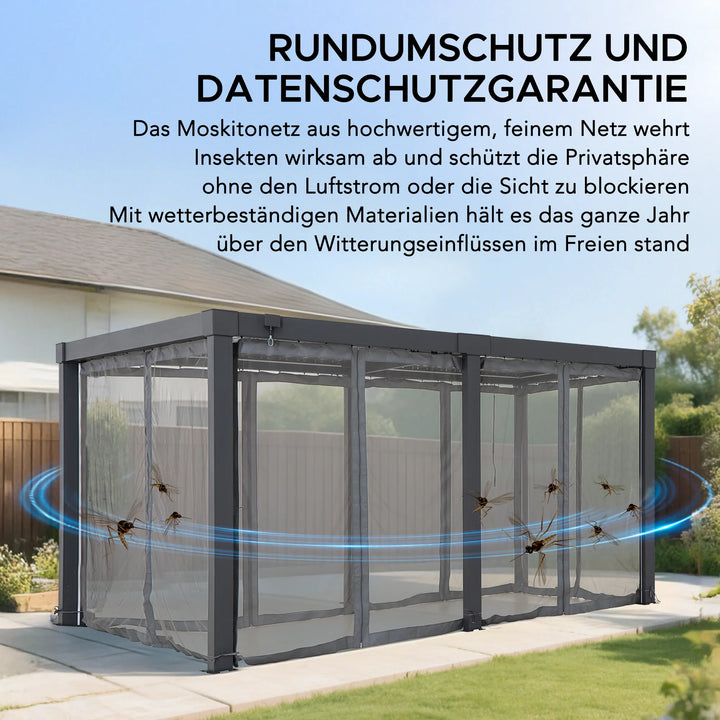 Mosquito Net for Matterhorn Multi Pergola 306cm x 406cm
