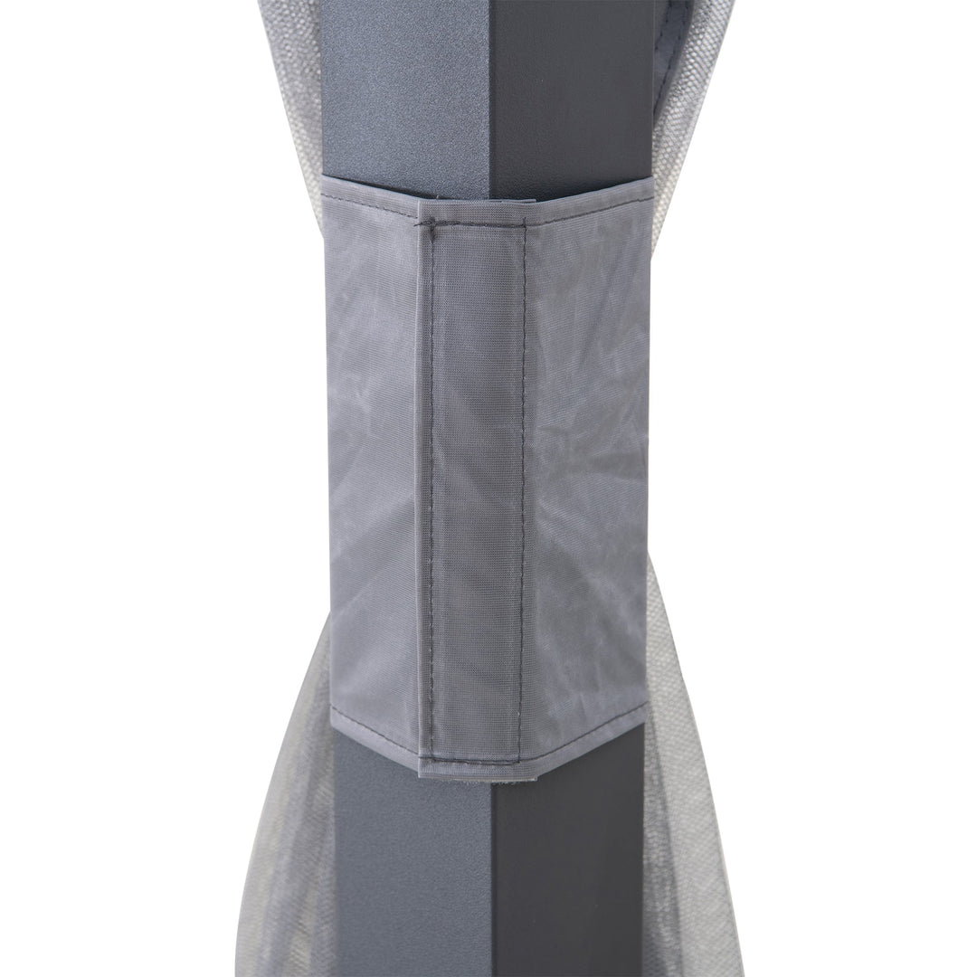 A111515600 Netz für Zedernholz Gazebo 300cm x 300cm 