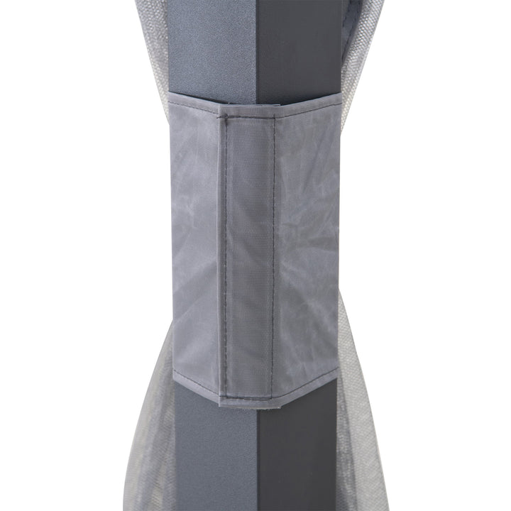 A111515600 Netz für Zedernholz Gazebo 300cm x 300cm 