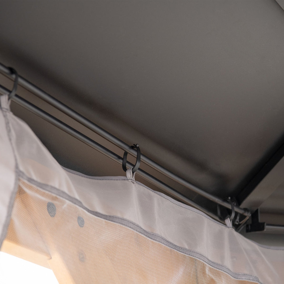 A111515801 Netz für Zedernholz Gazebo 395cm x 395cm 