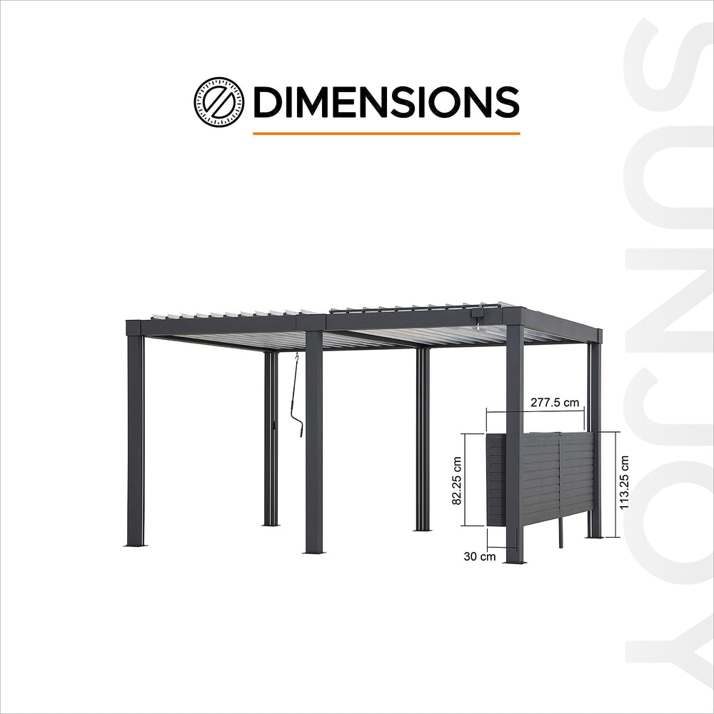 A111901620 Bar für Matterhorn Multi Pergola - 3 Meter
