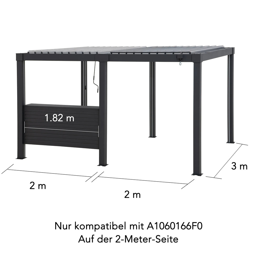 Bar für Matterhorn Multi Pergola - 2 Meter