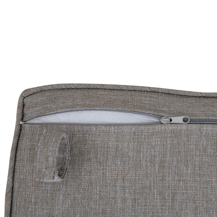A201018410 Stahl Balkonset LAGOS - 126cm x 157cm, grau 