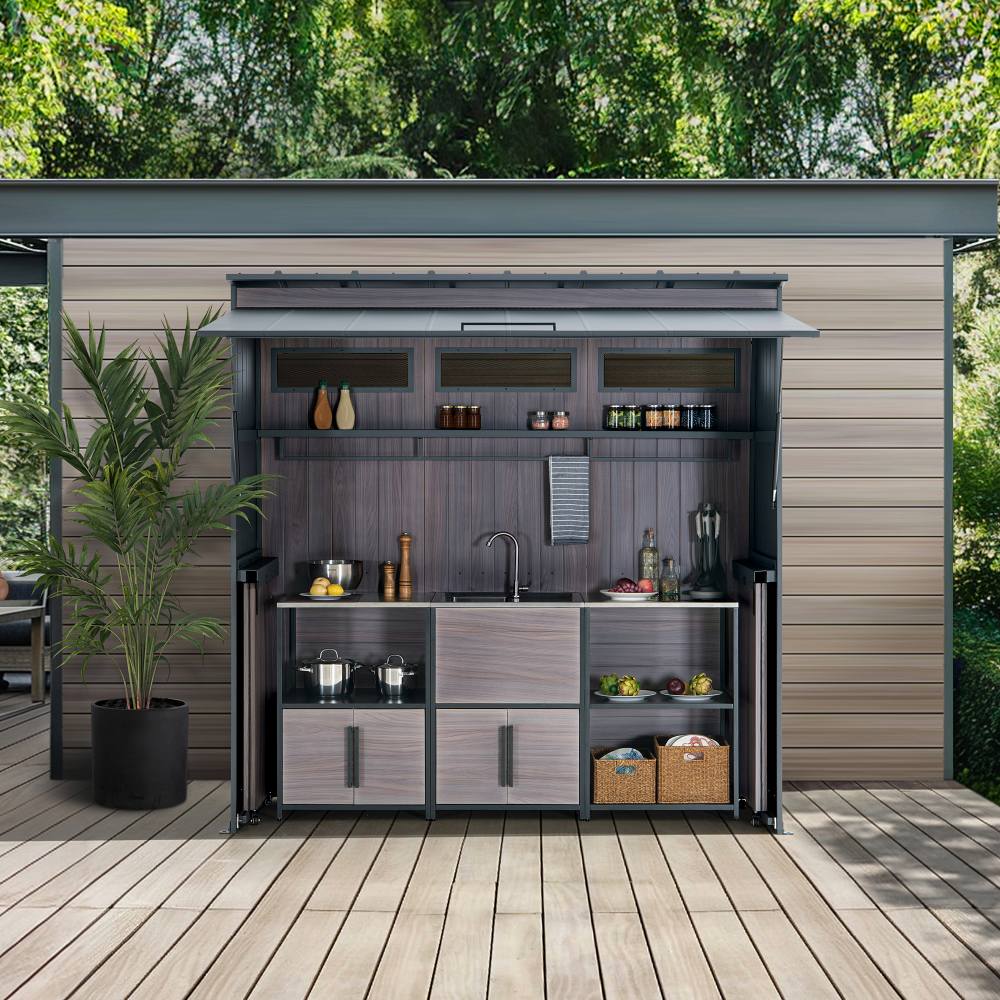 A217007110 Küchenregal MAMBO für Outdoor Küche 