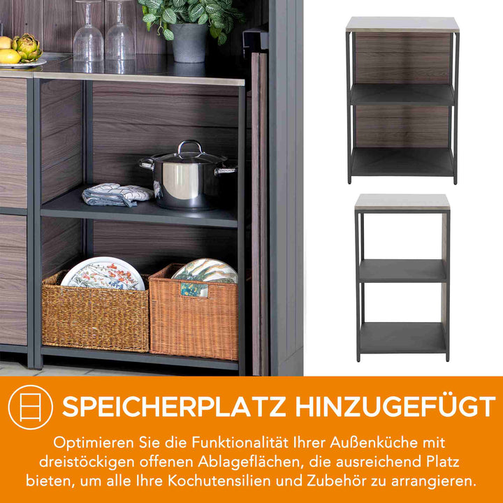 A217007110 Küchenregal MAMBO für Outdoor Küche 