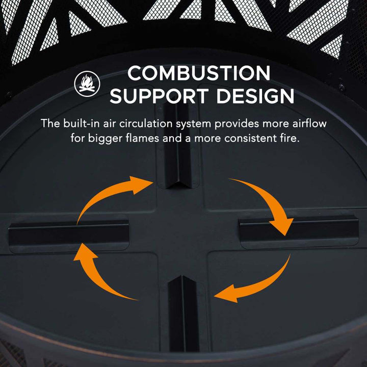 BROMO XL Steel Fire Pit - Ø79cm