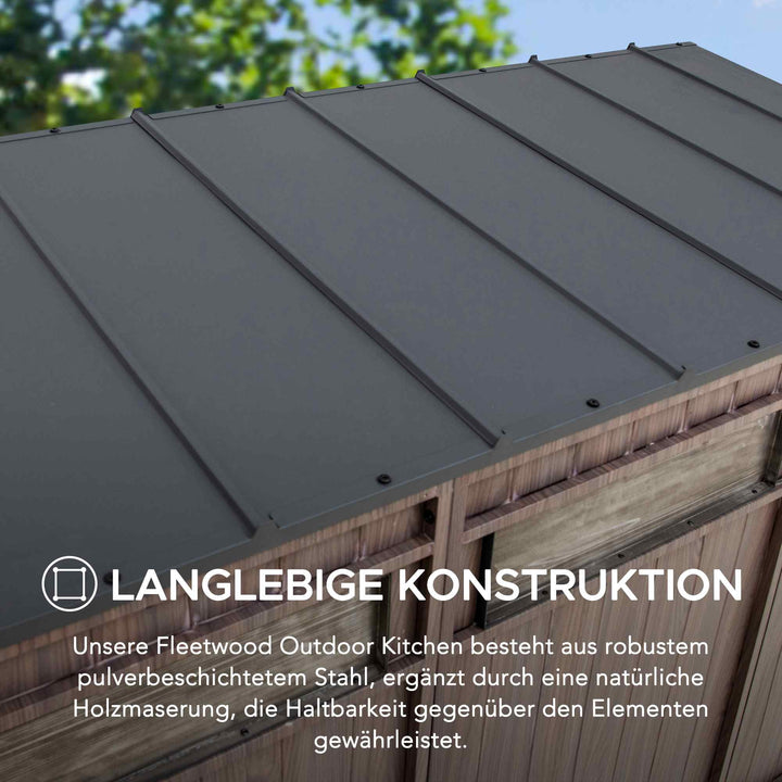 A801002750 Gartenhaus MAMBO für Outdoor Küche - 94cm x 220cm 