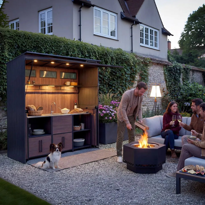 MAMBO Garden House for Outdoor Kitchen - 94cm x 220cm