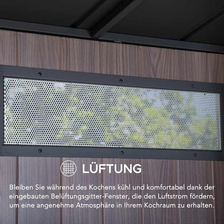 A801002750 Gartenhaus MAMBO für Outdoor Küche - 94cm x 220cm 