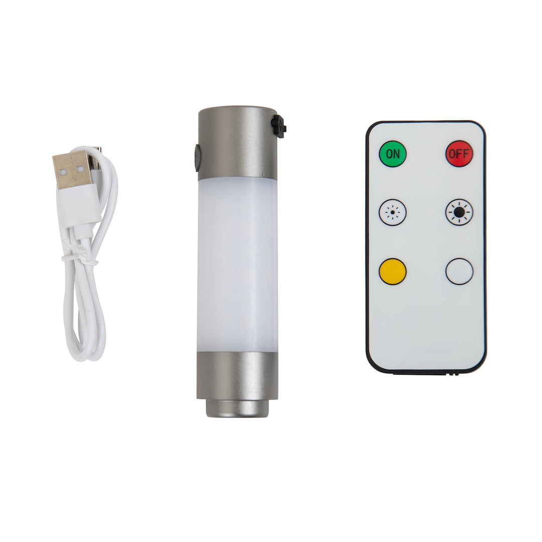 Portabler Stahl Grill Pavillon CINTO mit LED-Licht - 160cm x 250cm, grau