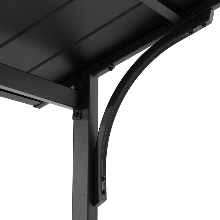 Pavillon barbecue en acier ECRINS - 153cm x 242cm