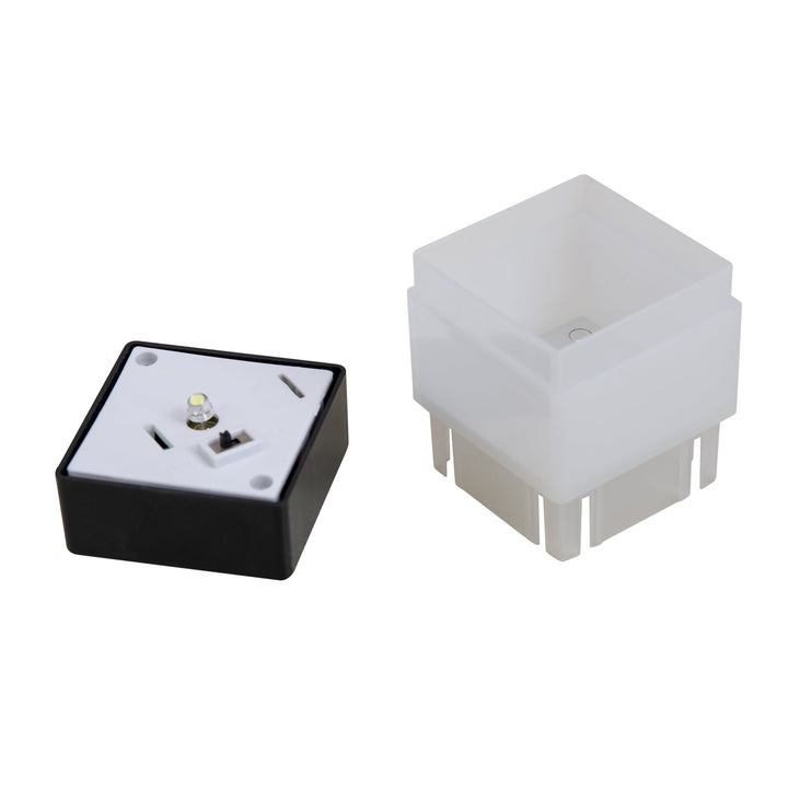 Solar-Gartenbegrenzungszaun aus Eisen - 5er-Pack