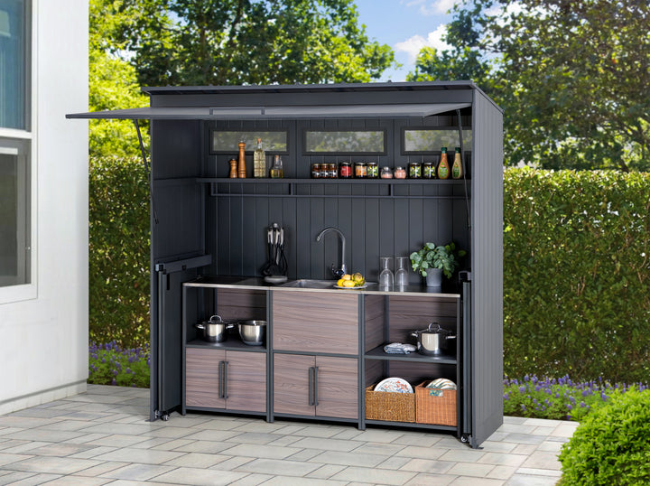 MAMBO Outdoor Kitchen Shed 94cm x 220cm