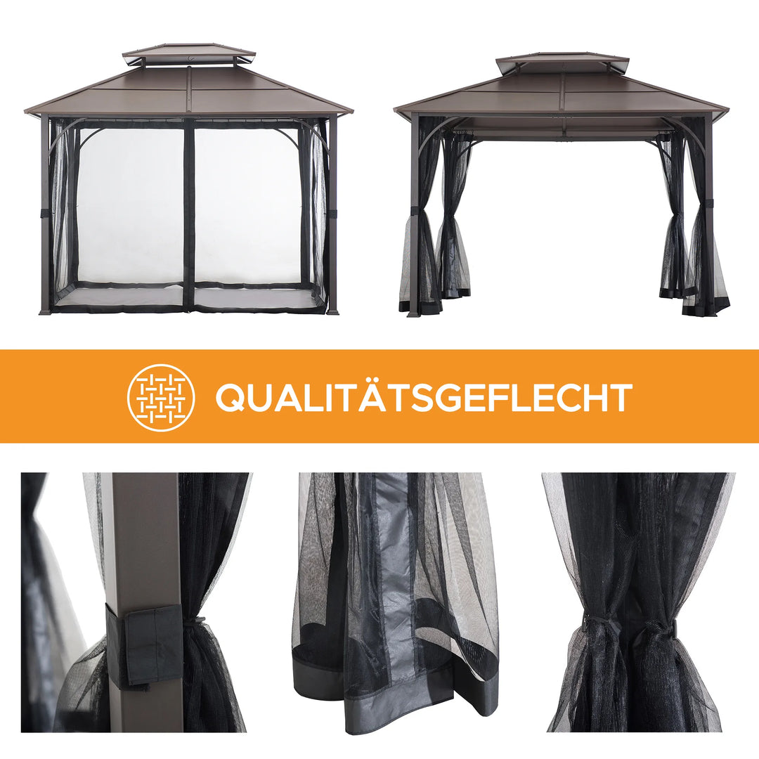 KALDI Steel Gazebo 307cm x 366cm