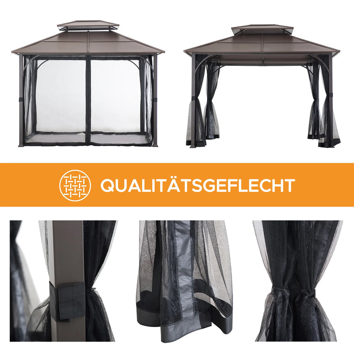 KALDI Steel Gazebo 307cm x 366cm