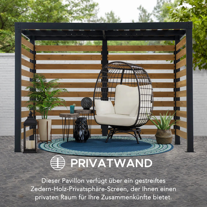 Stahl Pergola MARAO - 191cm x 313cm