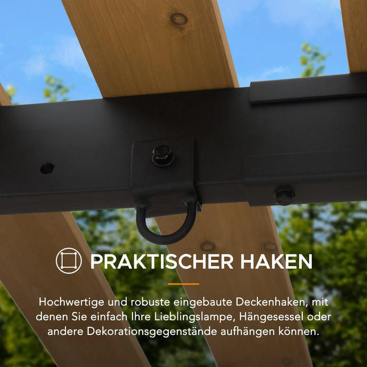 Stahl Pergola MARAO - 191cm x 313cm