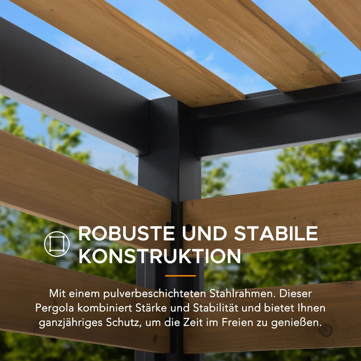 Stahl Pergola MARAO - 191cm x 313cm
