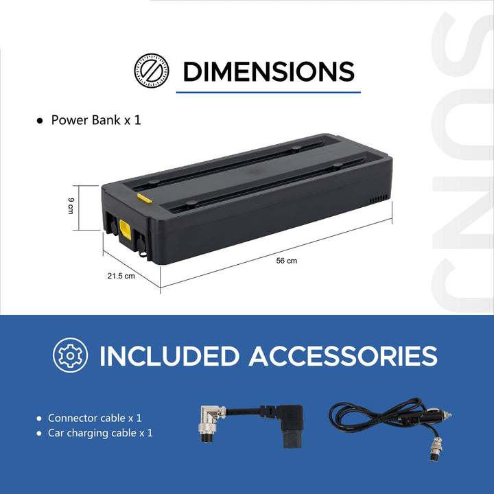 N101000201 Wiederaufladbare Lithium-Eisenphosphat-Batterie 
