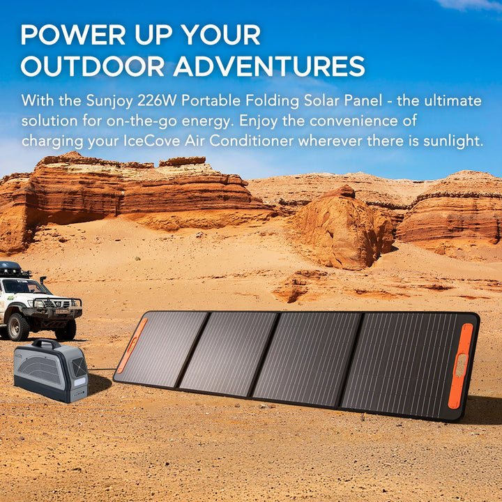 Foldable Portable Solar Panel 226W