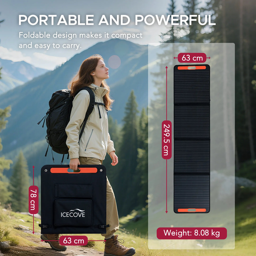 Foldable Portable Solar Panel 226W