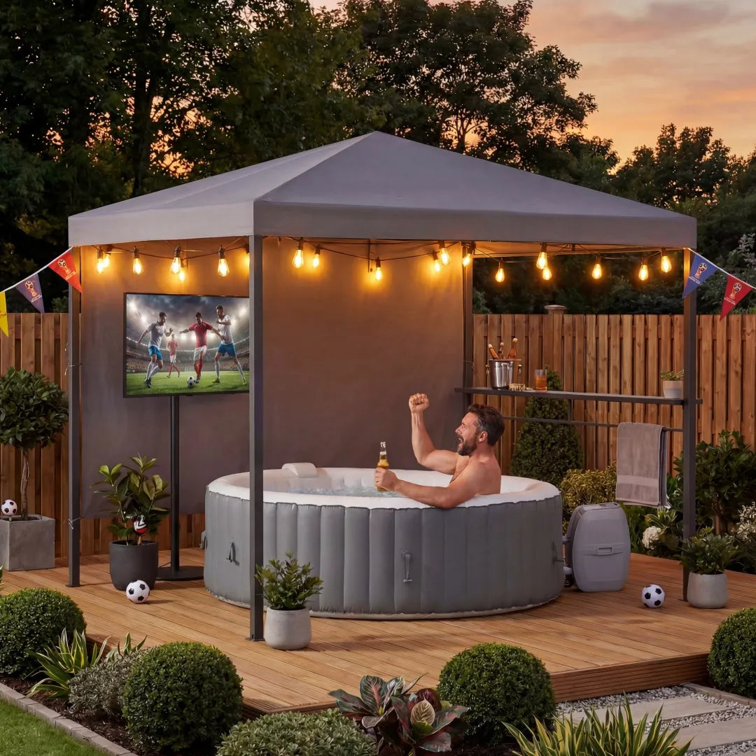 SUNJOY Fabric Whirlpool Gazebo KABRU - 220cm x 280cm