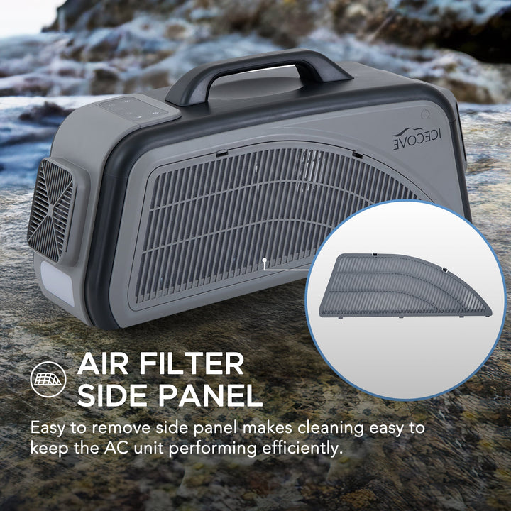 Portable Klimaanlage für Outdoorzelte und den Innenbereich
