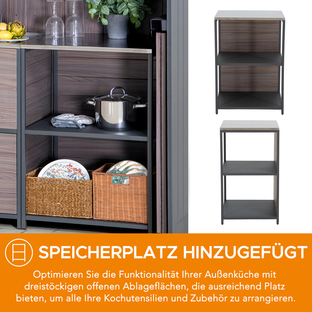Küchenregal MAMBO für Outdoor Küche