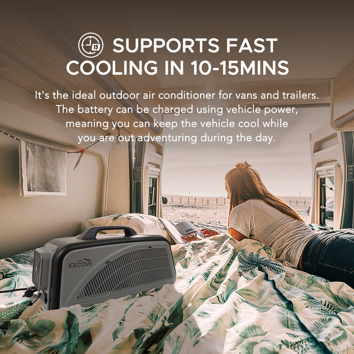 Portable Klimaanlage für Outdoorzelte und den Innenbereich