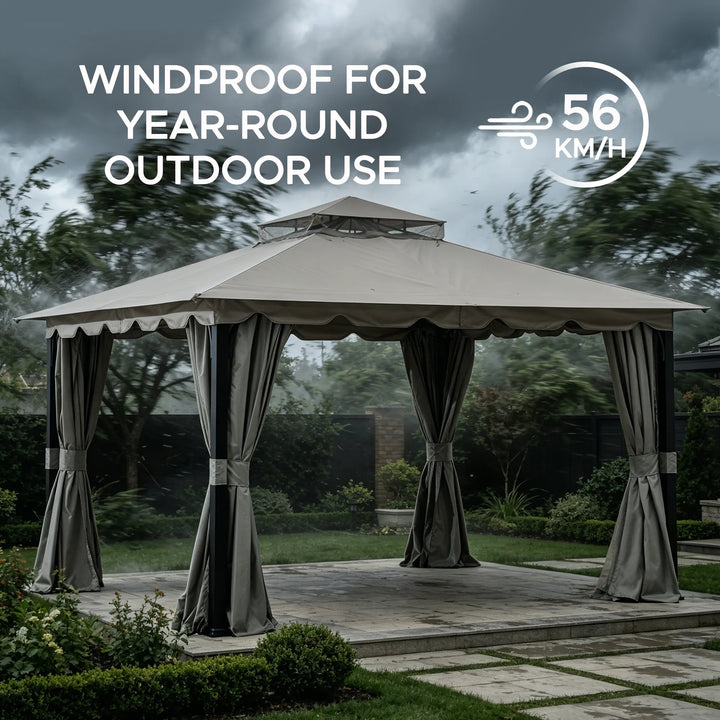 STOJ Fabric Gazebo - 336cm x 396cm