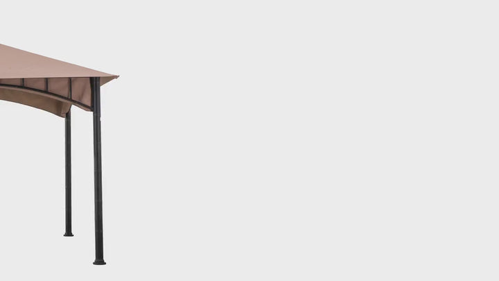 Showcase video of the backyard fabric gazebo