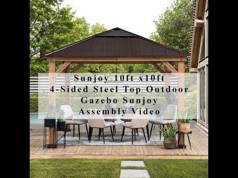 Customer Show of Cedar Wood Gazebo PIRIN - 336cm x 336cm 