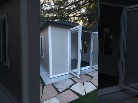 Sunjoy diy shed build  |  backyard shed build 