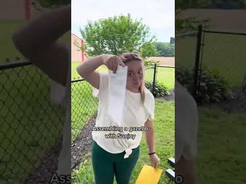 Customer Show of KALDI Steel Gazebo - 307cm x 366cm