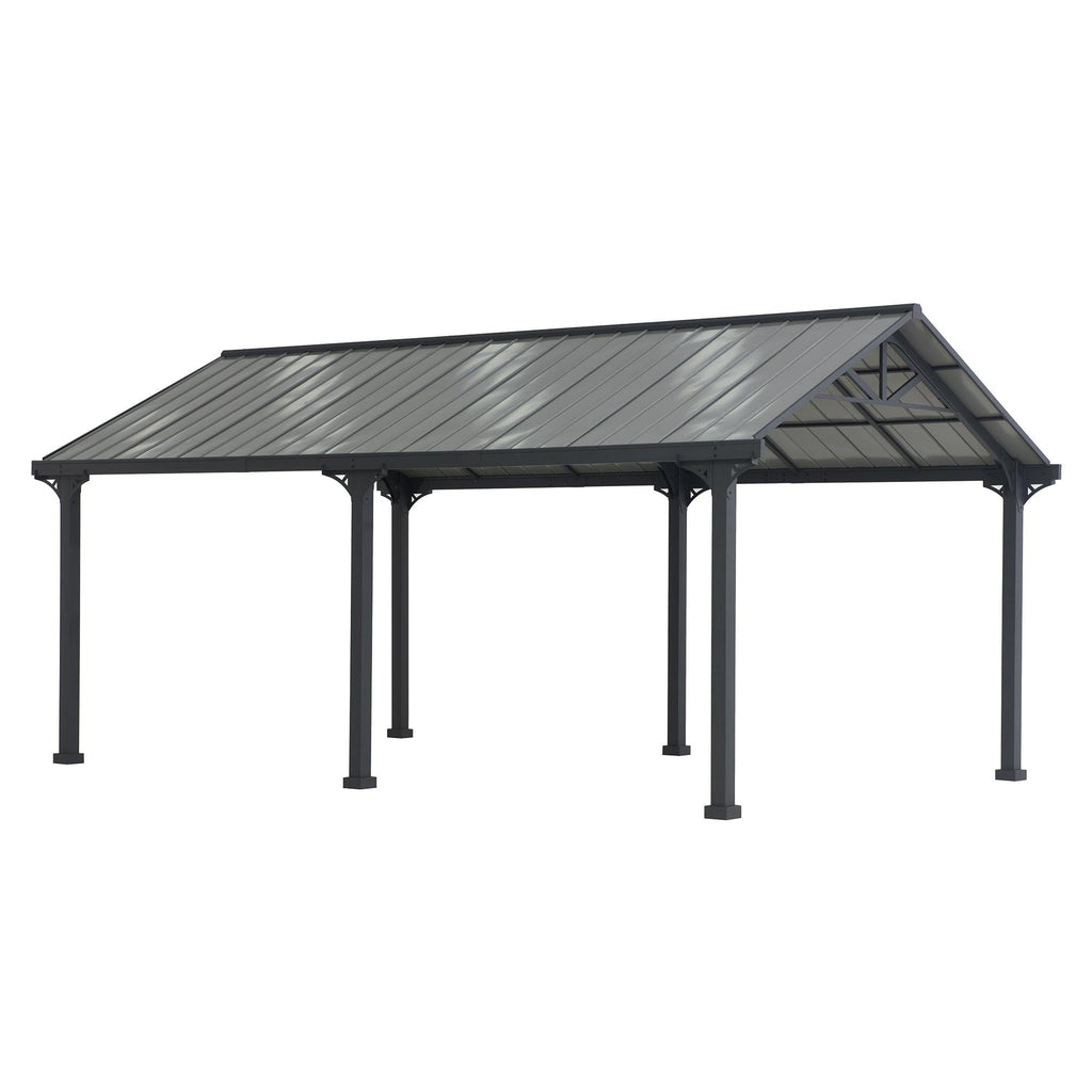 Carport EIGER - 610cm x 367cm - Sunjoy Gartenmöbel