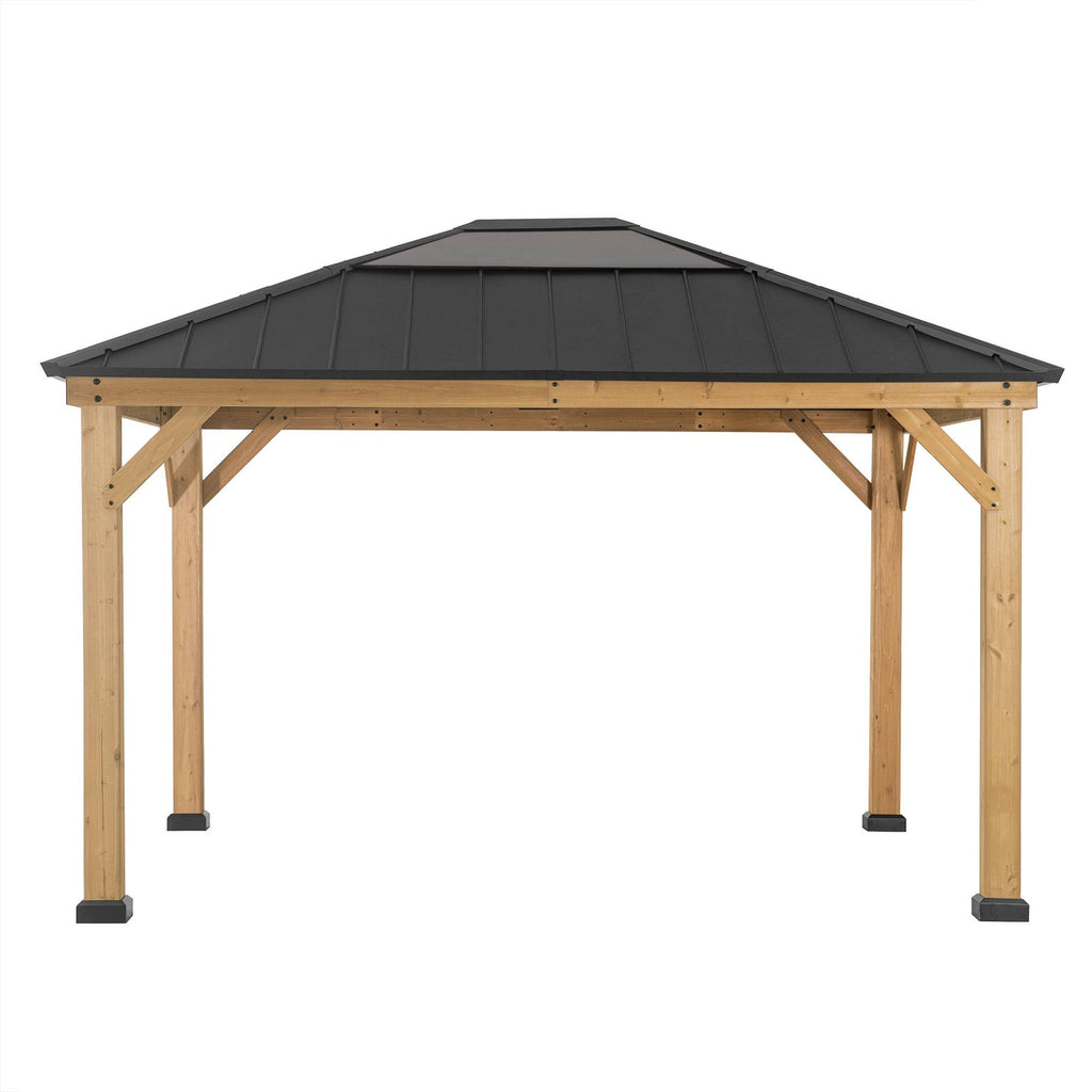 Gazebo BRURI - 395cm x 335cm - Sunjoy Gartenmöbel