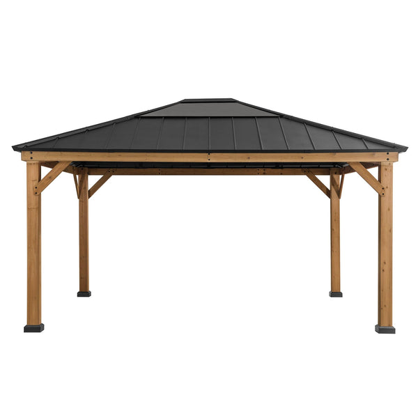 Gazebo ERNIR - 393cm x 452cm - Sunjoy Gartenmöbel