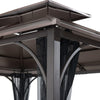 Gazebo KALDI - 366cm x 307cm - sunjoyonline.eu