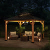 Gazebo PAPS - 335cm x 335cm - Sunjoy Gartenmöbel