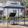 Grill Gazebo LINAS - 244cm x 152cm - Sunjoy Gartenmöbel