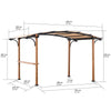 Pergola SKUTA - 406cm x 259cm - Sunjoy Gartenmöbel